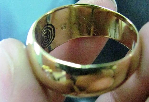 แหวนปลอกมีดหลวงปู่ดู่ วัดสะแก ปี2532 เนื้อทองเหลือง  สวยสุดๆๆ