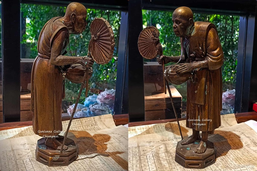 พระบูชาครูบาบุญปั้น วัดร้องขุ้ม