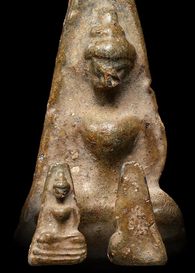 พระยอดขุนพลพะเยาสนิมแดงกรุบ้านถ้ำ