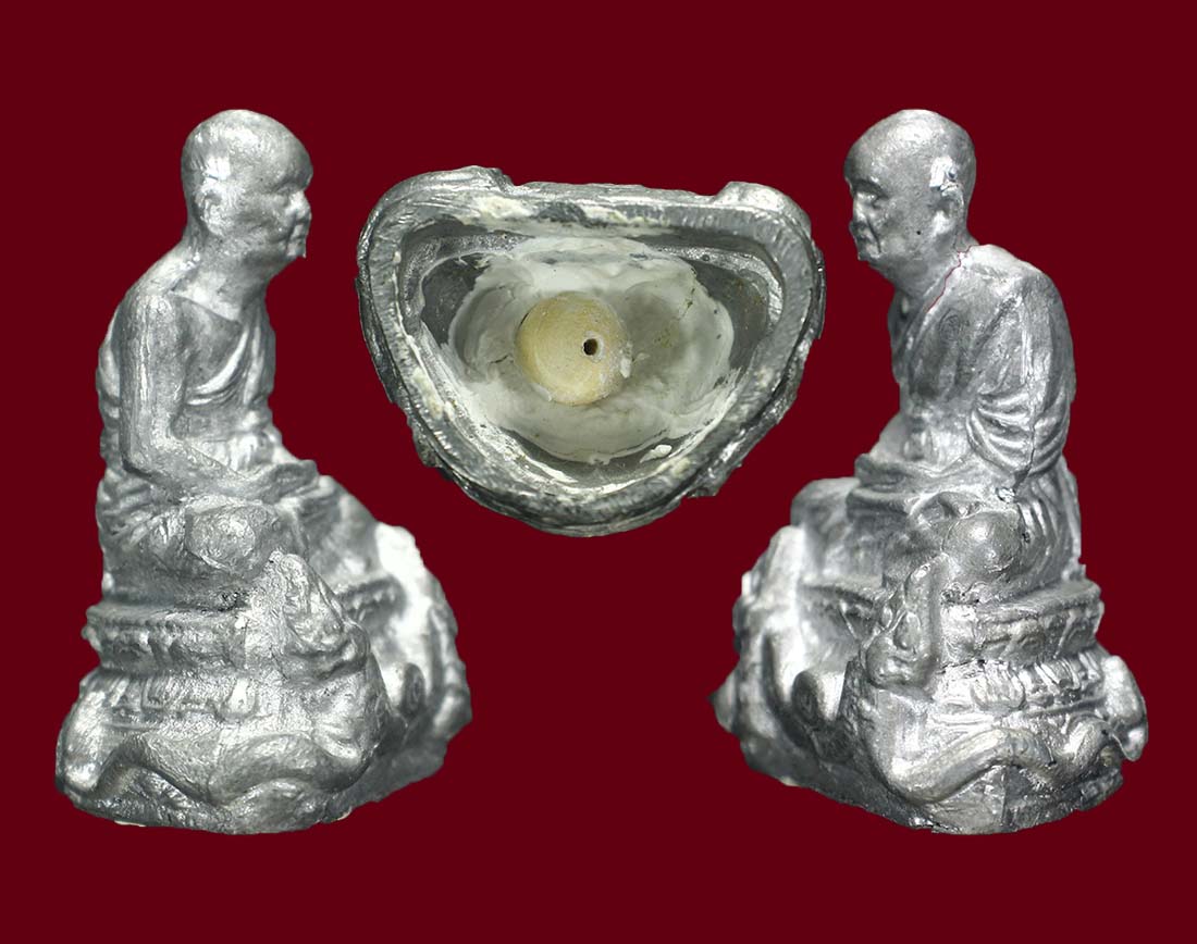 รูปหล่อบูชา ลป.ดู่ หลวงตาม้า ถ้ำเมืองนะ