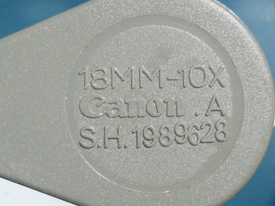 กล้องส่องพระ CANON 10x Achromatic Triplet Loupe รุ่นตกค้างของแท้
