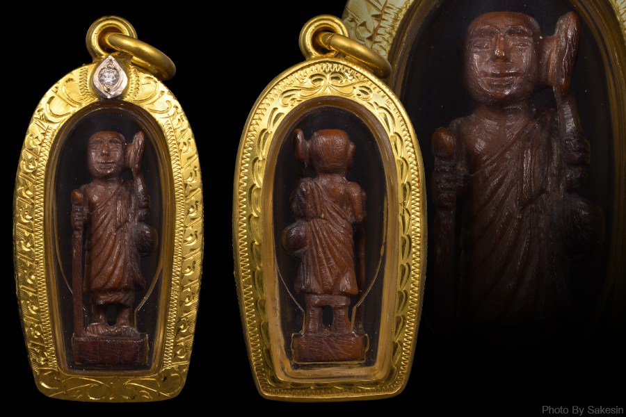 พระสีวลีเถระงาแกะแช่ว่านเลียมทอง 