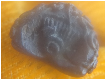 พระปิดตายันต์ยุ่ง พิมพ์เล็ก เนื้อนวะโลหะ ปี 18 หลวงพ่อเมือง วัดท่าแหน 