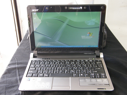  เคาะเดียว Acer Aspire One D250-1Bk สวยยกกล่อง มาพร้อม Window xp แท้ อัพเดทได้ แถม Dvd Portable สวยเ