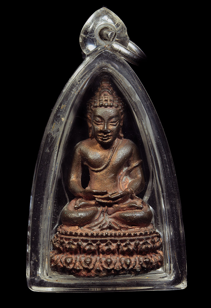 กริ่งเจ้าสัวหลวงพ่อเกษมเขมโกเลี่ยมพร้อมใช้สวยๆครับ