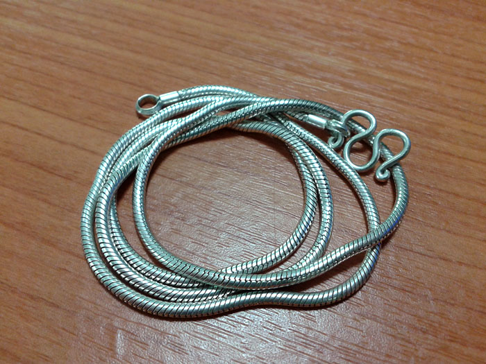 สร้อยเงินลายถัก