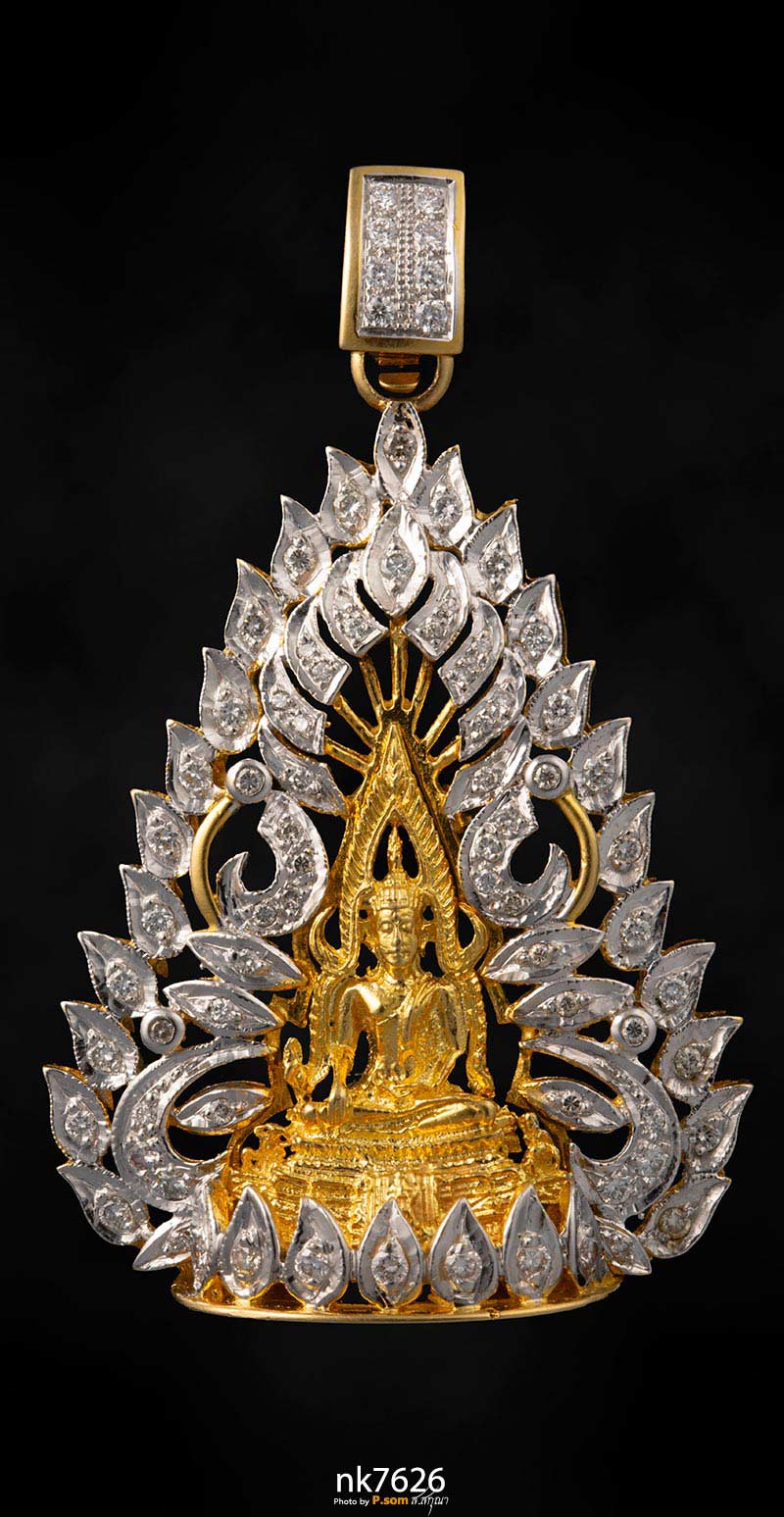 พระพุทธชินราช เนื้อทองคำ งานจิวเวรี่