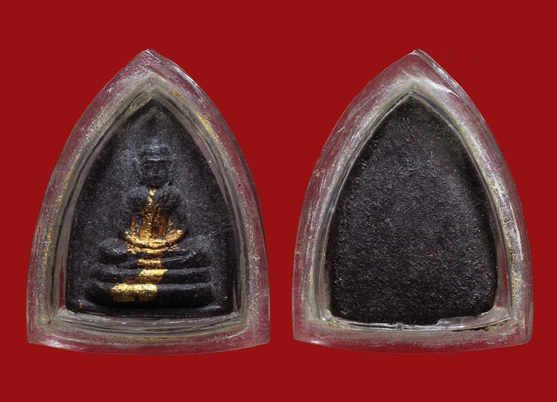 พระผงโสฬสมหาพรหมผงดำ ถ้ำผาปล่อง