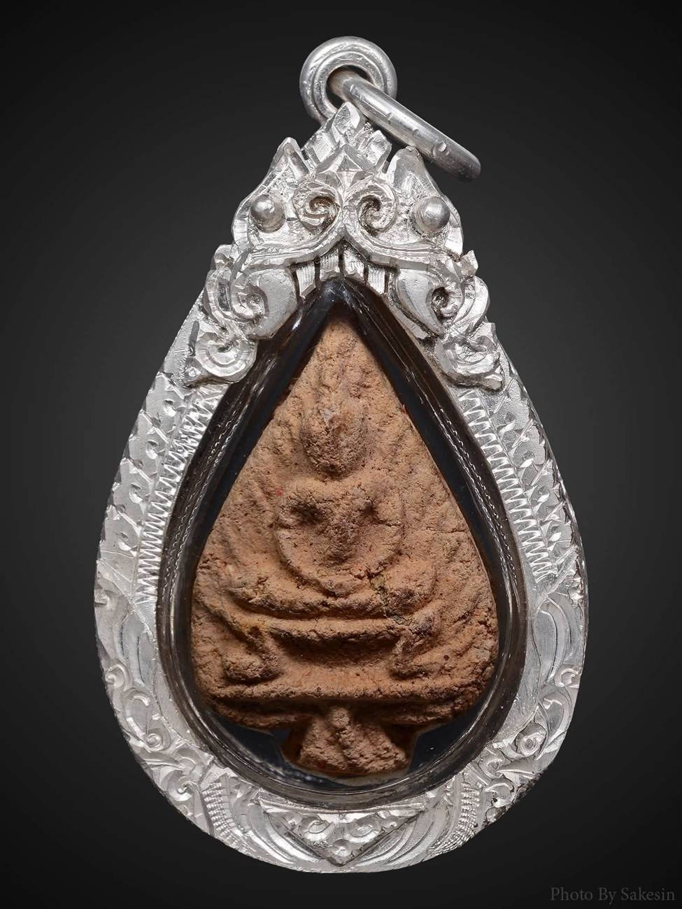 พระผงกลีบบัวรุ่นแรกครูบาจันต๊ะ