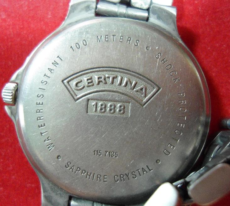 นาฬิกา CERTINA DS / 1888 เก่าแก่แต่ใช้งานได้ตามปกติ สภาพเดิมๆเลย