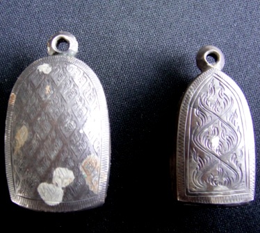 ตลับเงิน.....พระคง    +  พระรอด