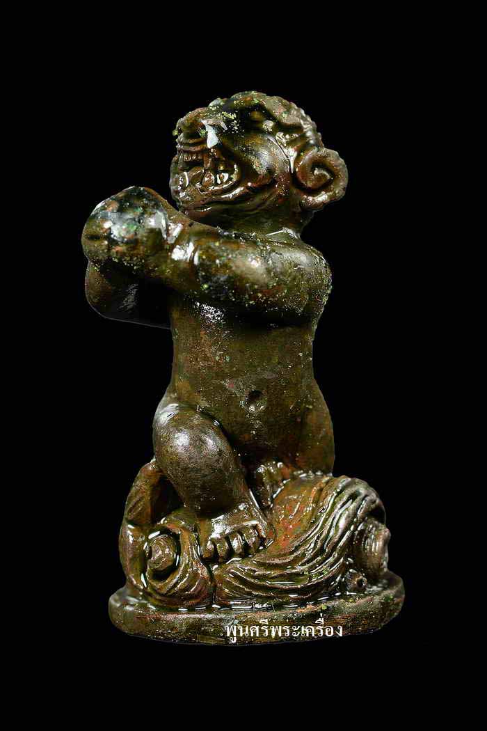 มัจฉานุ เนื้อสัมฤทธิ์ อุดด้วยผงพรายกุมาร