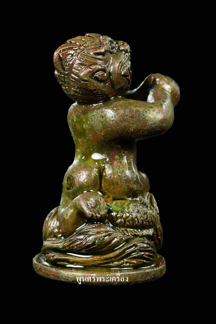 มัจฉานุ เนื้อสัมฤทธิ์ อุดด้วยผงพรายกุมาร