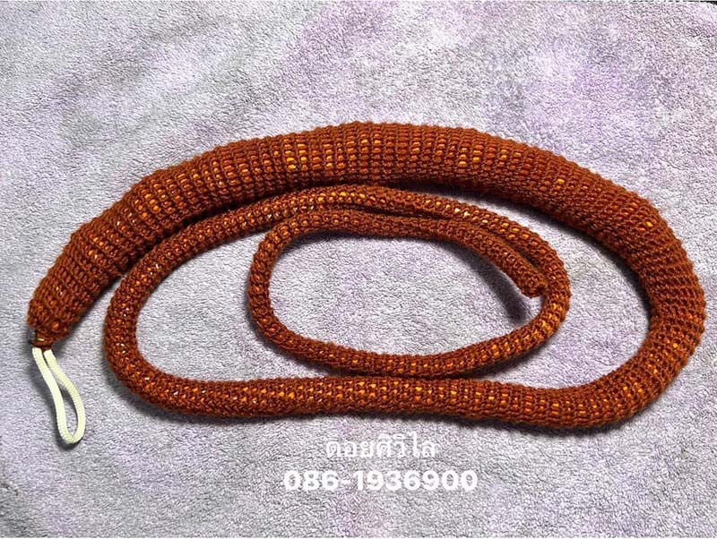 ตะกรุดพญานาคบาศ 108 ตน ครูบาดวงดี วัดท่าจำปี หายากมาก