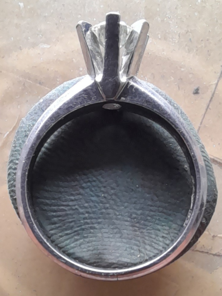 แหวนเพชรแท้ ตัวเรือนทองคำขาว