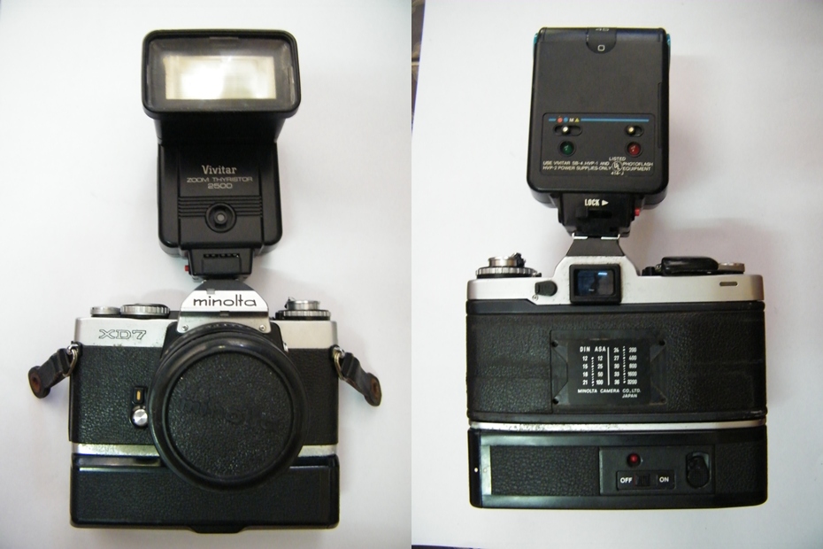 กล้องฟิล์ม+ชุดเลนส์ Minolta
