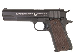 ปืนสั้นอัดแก๊ส TERCEL Colt (M1911) Full Metal Pistol - Black (..เคาะเดียว 2800 บาท)