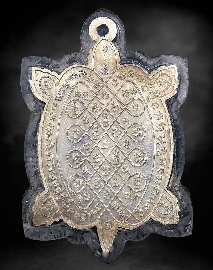 เหรียญพญาเต่าเรือน หลวงปู่หลิว วัดไร่แตง