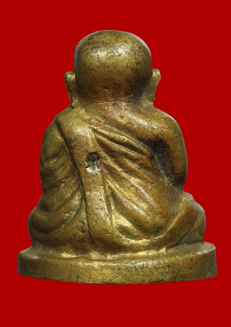 รูปเหมือนหลวงพ่อเงิน พิมพ์ช้างคู่ 