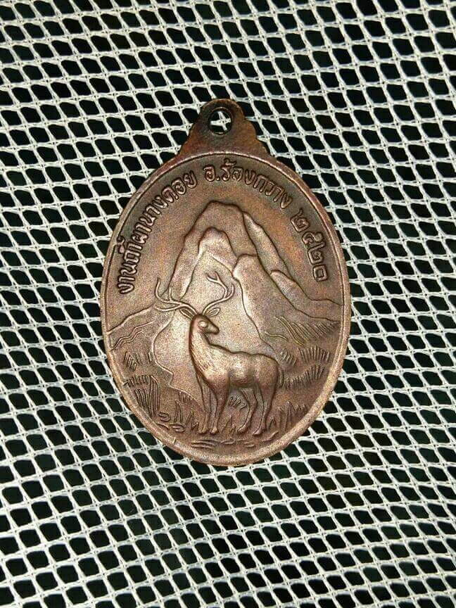 เหรียญหลวงพ่อดอนตัน กวางเหลียวหลัง ถ้ำผานางคอย