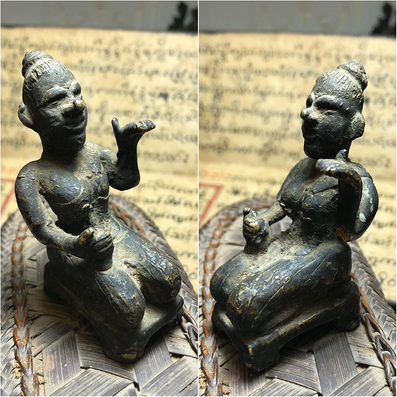 แม่นางกวักล้านนาขนาดบูชา