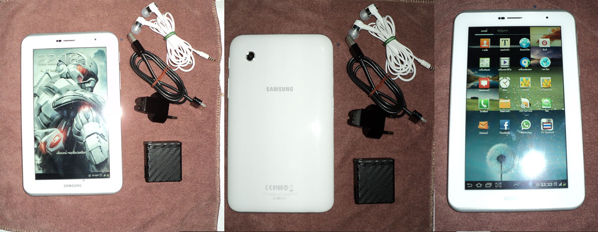 ขาย  Samsung Galaxy Tab 2 7.0 8GB มือสองครับใช้ไม่ถึง3เดือนครับ