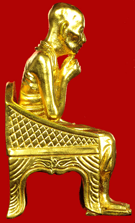 พระบูชา "ภาวนา" ตั้งหน้ารถยนต์ ปี2532 ลงทอง ขนาดสามนิ้ว ตอกโค้ดหนู หายาก สร้างน้อยครับ