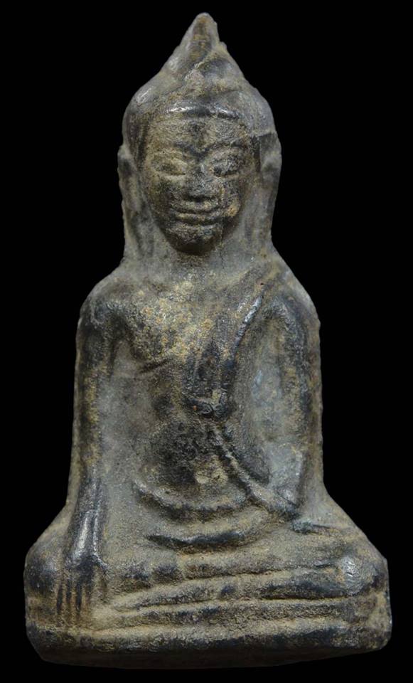 พระอู่ทอง เนื้อชินเงิน กรุ ลพบุรี พิมพ์กลาง 5000.-