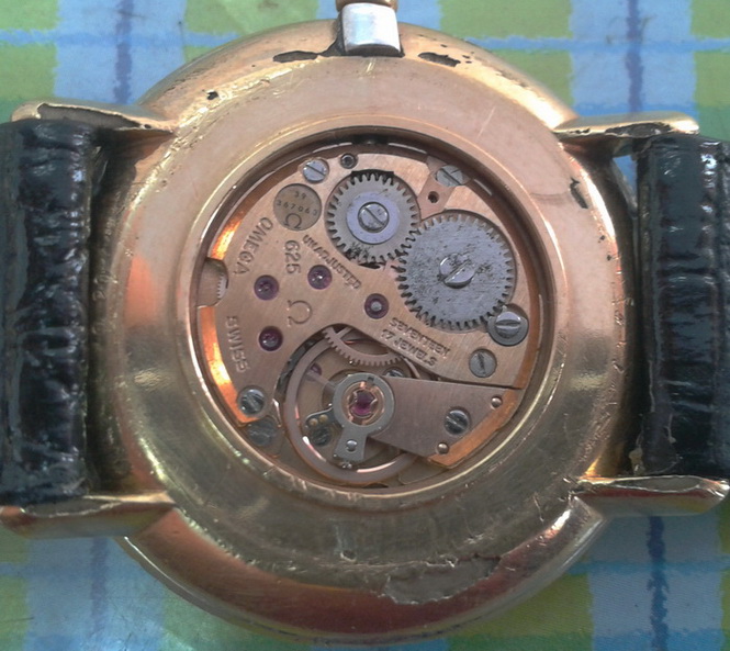 นาฬิกา Omega หุ้มทองแท้ 20 k