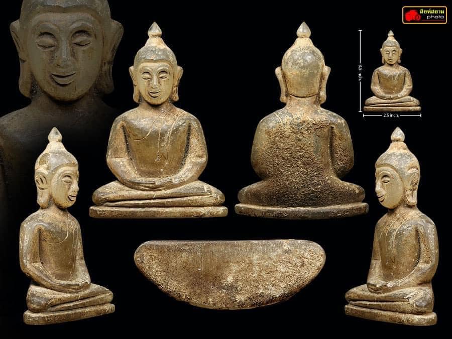 พระบูชากรุฮอด เนื้อแก้วเพรชน้ำค้าง