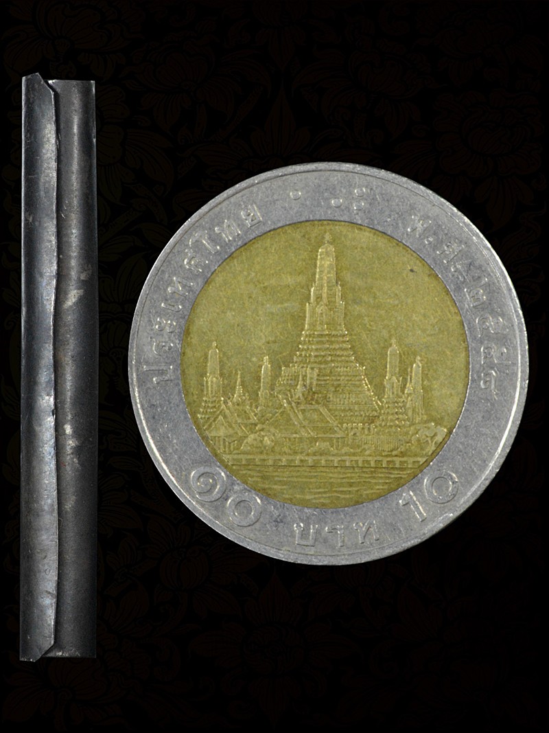 ตะกรุดสาริกาเนื้อเงินหลวงปู่บุญ วัดกลางฯ