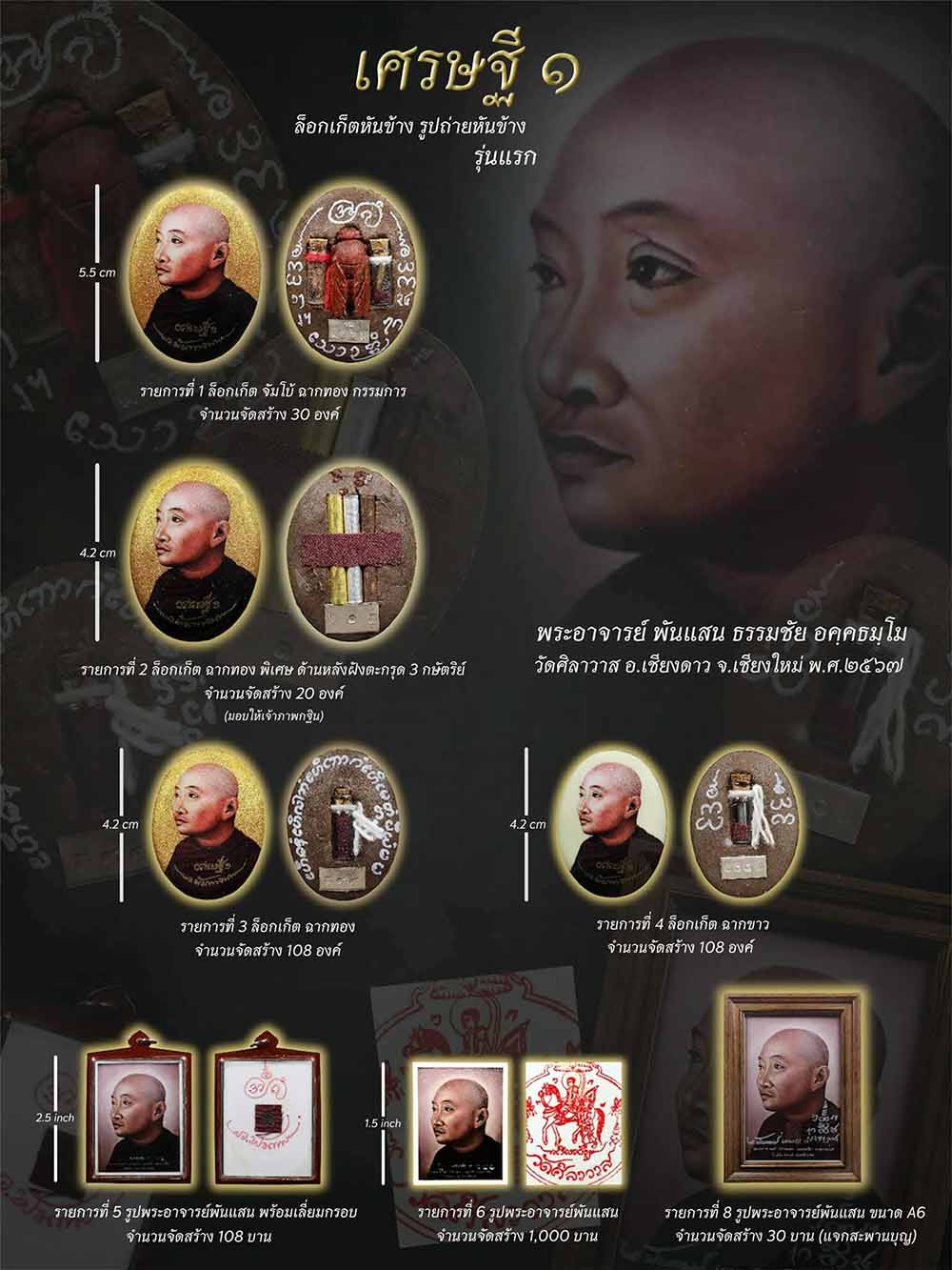 ลก.เศรษฐี ๑ พระอาจารย์พันแสน 