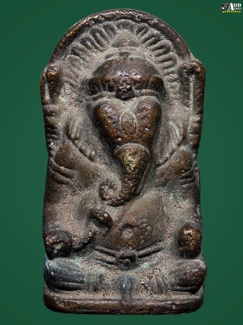 รูปหล่อพระพิฆเณศ หลวงพ่อกึ๋น ปี 2480