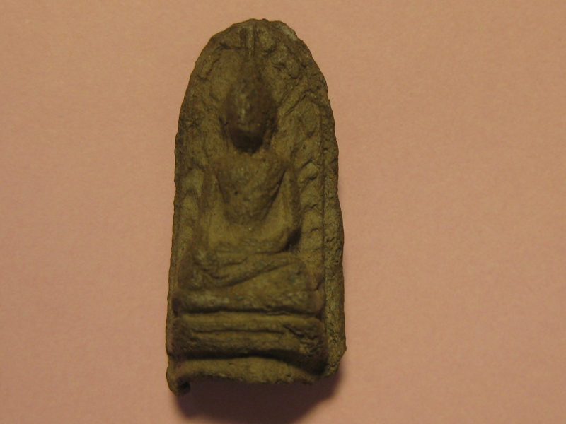 พระรอดวัดพระสิงห์ หน้าหนู เขียว