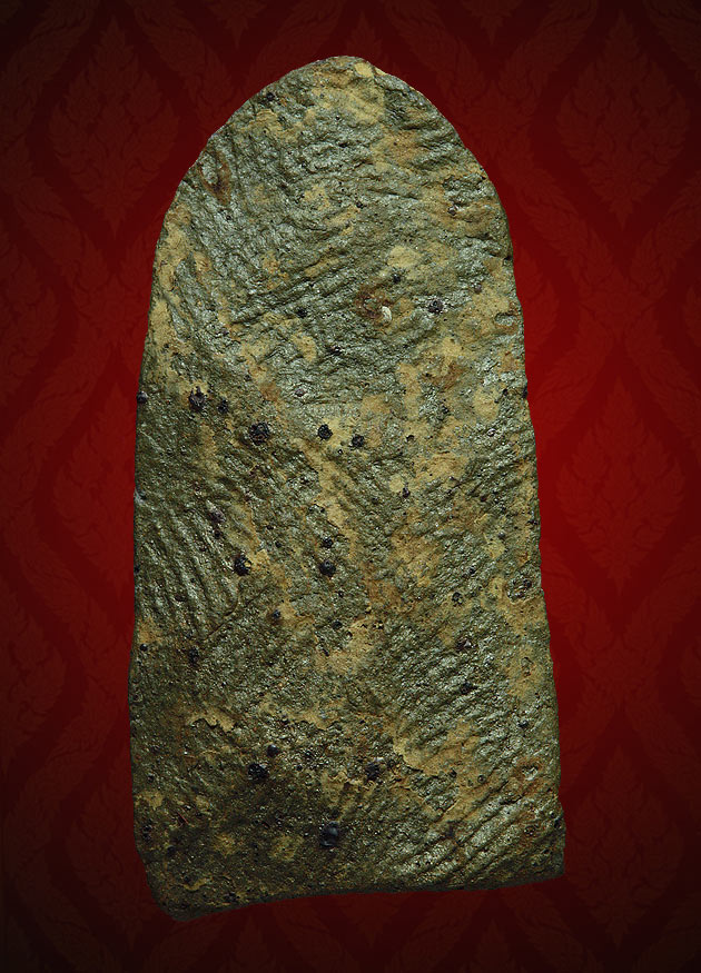 พระรอดวัดพระสิงพิมพ์ใหญ่มีน่าตาพร้อมคราบแป้งเดิมๆจากวัด องค์ที่ 6