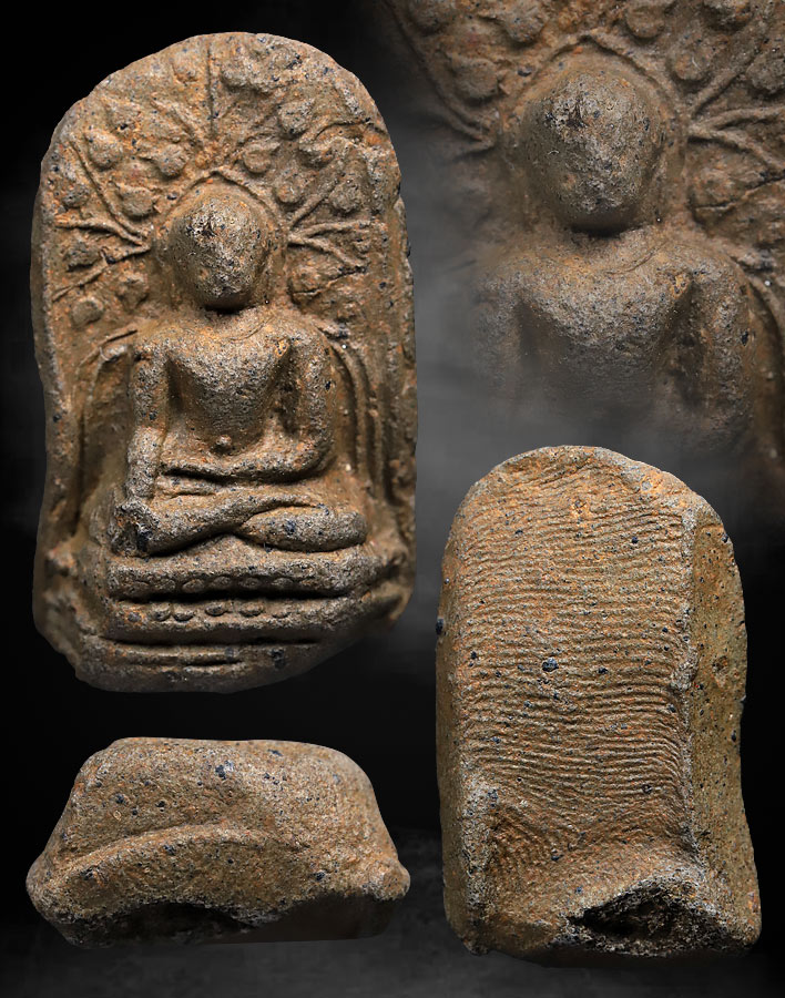 พระคงลําพูน เนื้อเขียว 