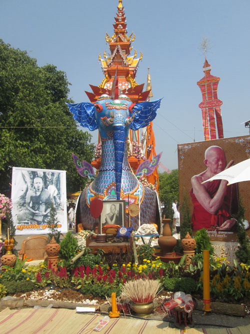 ประมวลภาพงานพิธีพระราชทานเพลิงศพ "ครูบาคำปัน  ญาณวโร"