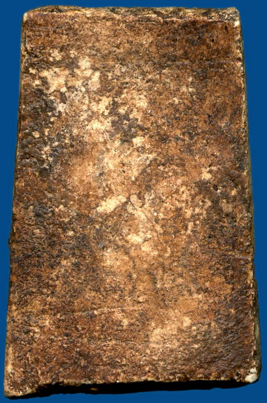 พระสมเด็จบางขุนพรหม พิมพ์ใหญ่ เนื้อแห้งคราบกรุแน่น