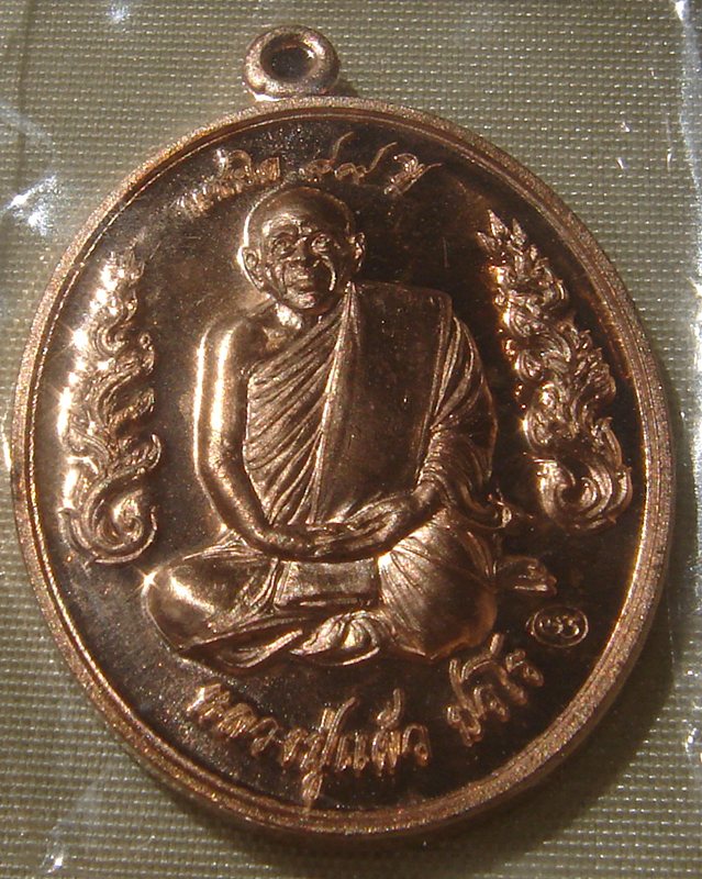 เหรียญ หลวงปู่แผ้ว กนกข้าง แซยิค ๘๙ ปี 