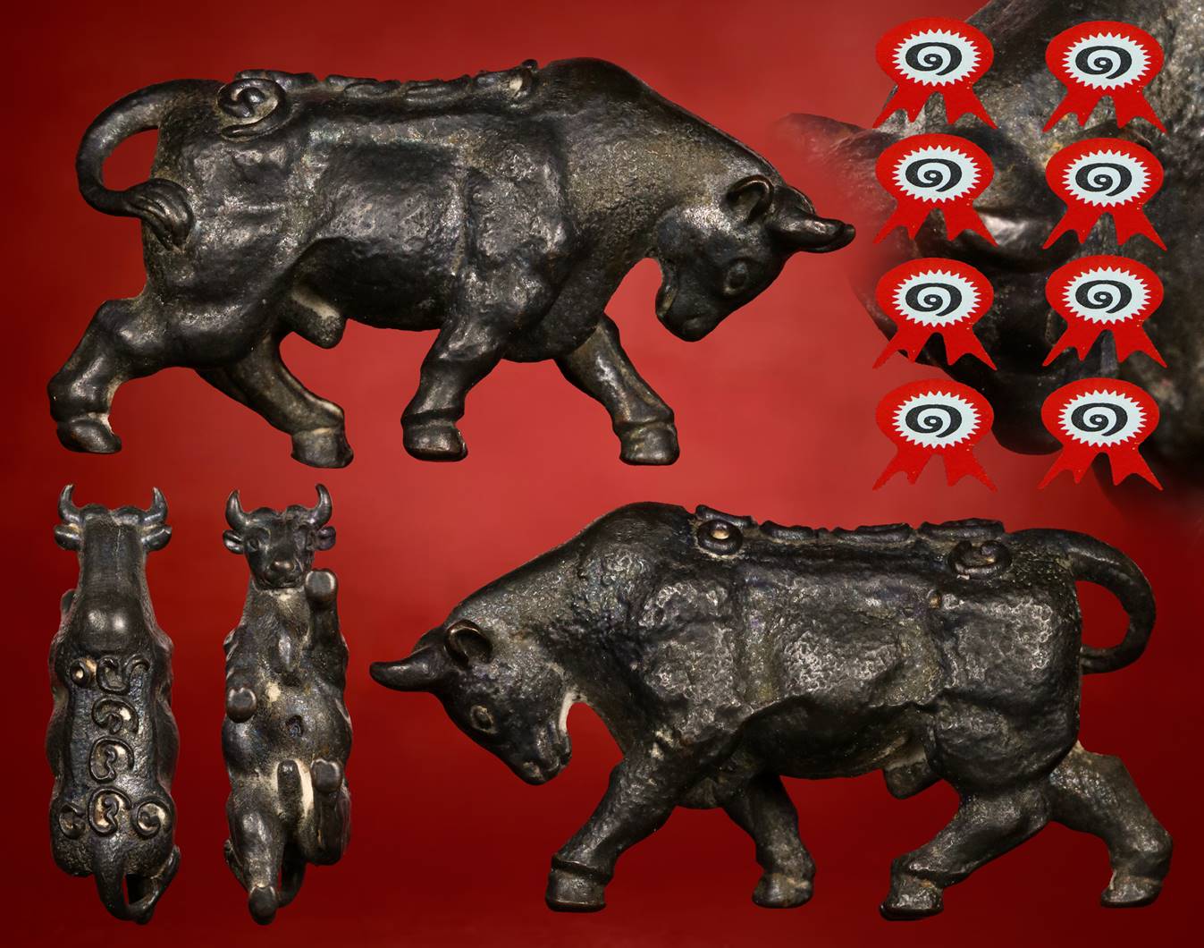 วัวธนูหลวงปู่คำแสน รุ่น 1 ( 8 แชมป์ )