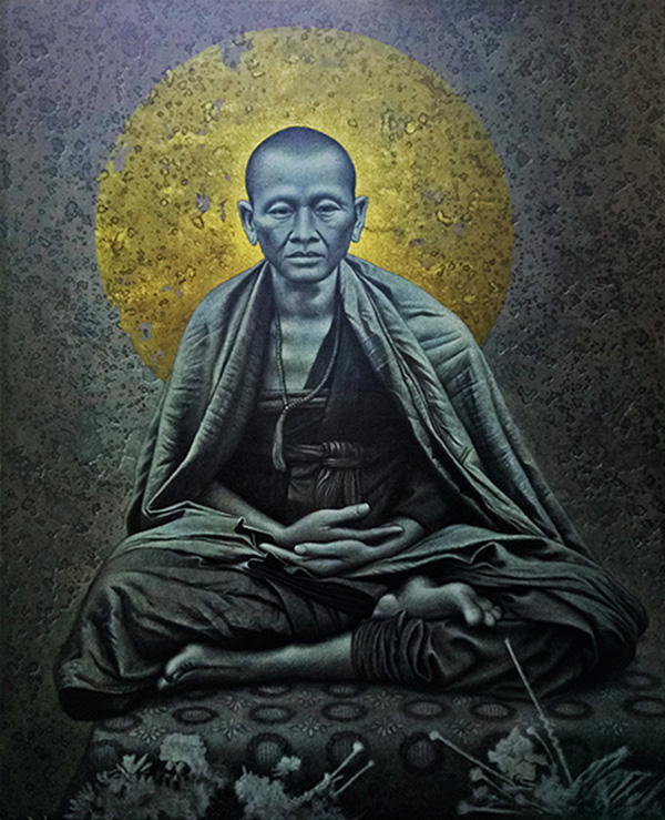 ภาพเขียนครูบาเจ้าศรีวิชัย 