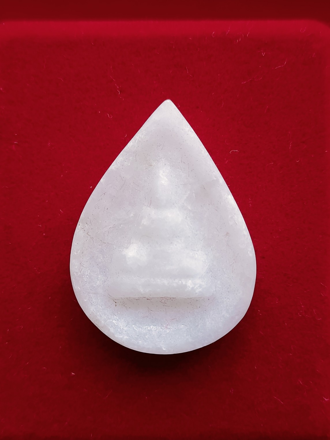 พระหยกขาว วัดฝั่งหมิ่น เชียงราย พร้อมกล่องเดิม