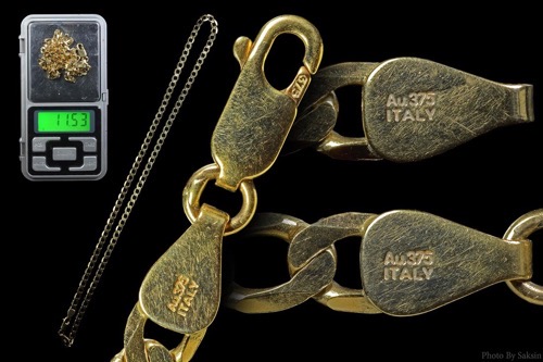 สร้อยคอทอง (9K) 375 Italy รายละเอียดแนบ