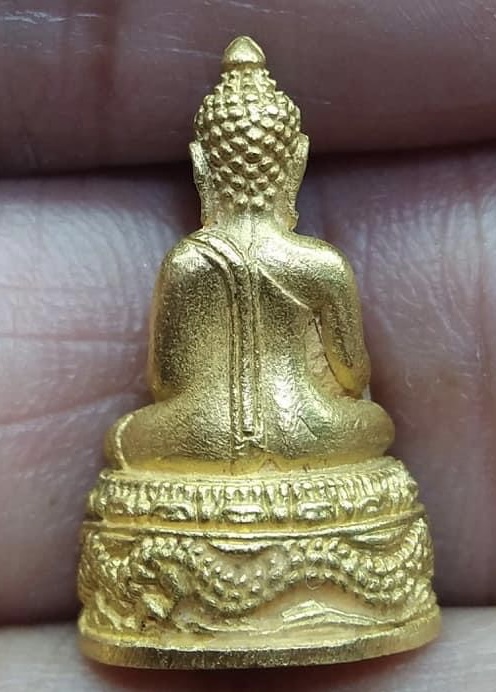 พระกริ่งมังกร หลวงพ่อไพบูลย์ เนื้อทองคำ