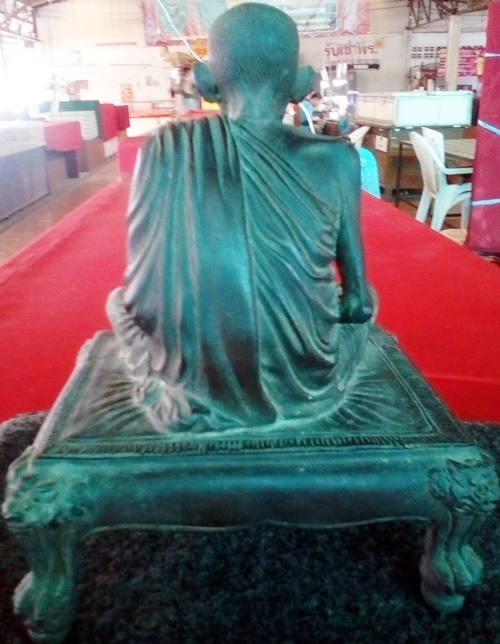           พระบูชา หลวงพ่อเกษม เขมโก ( เนื้อโลหะ ขนาด ๕ นิ้ว )