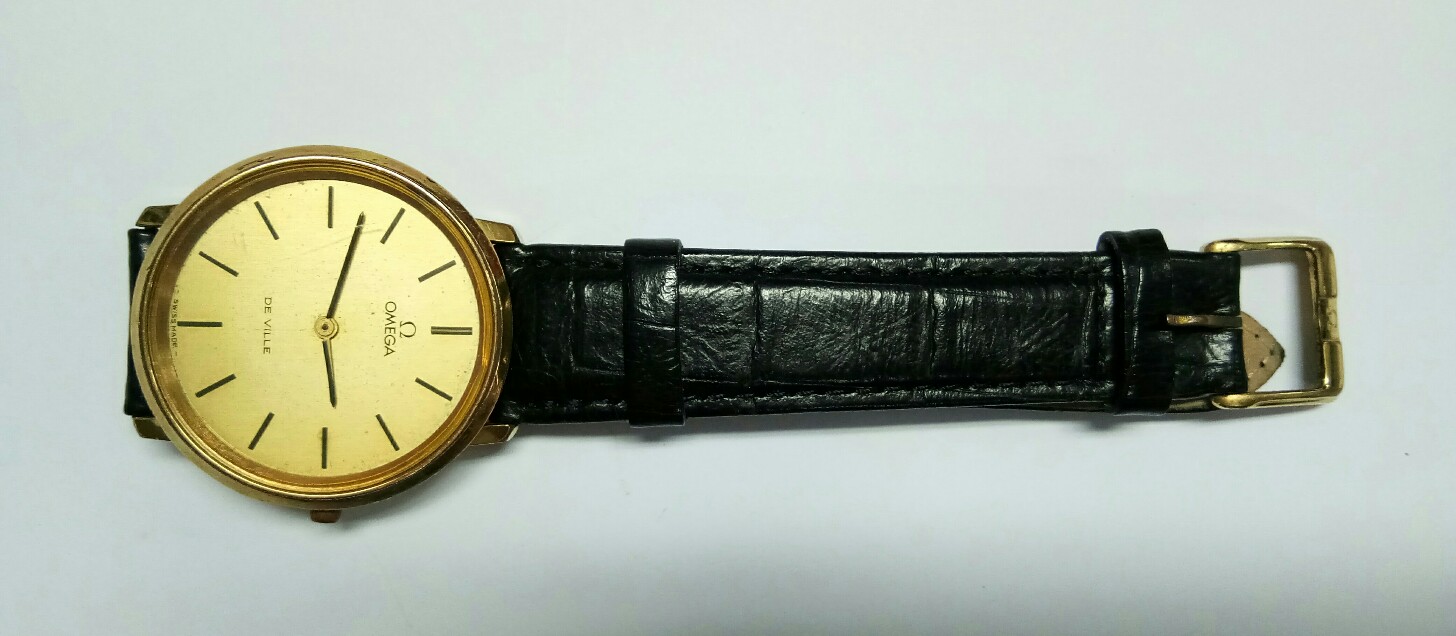 นาฬิกา OMEGA เรือนทองเก่าอุปกรณ์เดิมอยู่ครบครับ