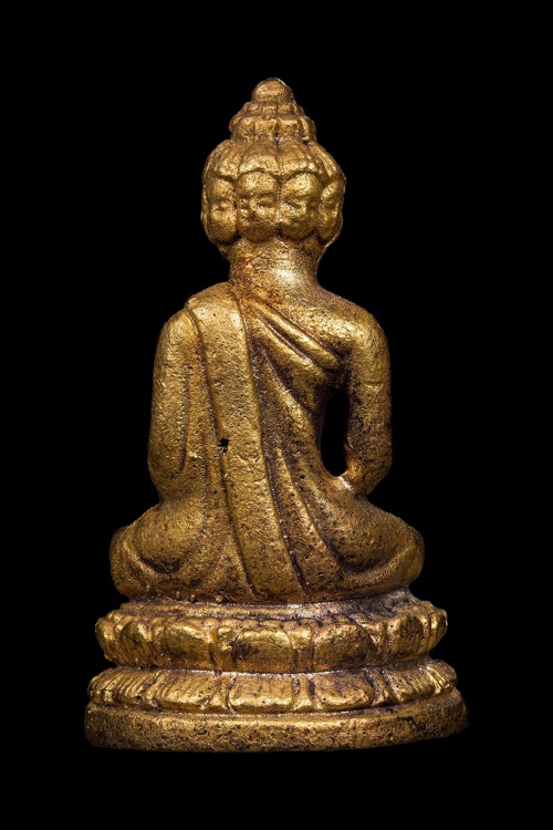 พระเศรษฐีนวโกฎิ เนื้อนวะกะไหล่ทอง
