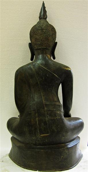   พระบูชาพิมพ์อู่ทอง หน้าตัก 16 นิ้ว สูง 29 นิ้วเนื้อโลหะ ( งานศิลป ) ค่ะ