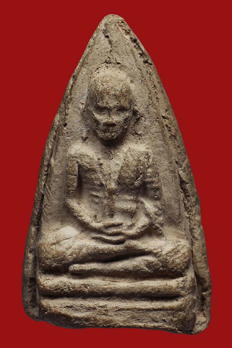 พระอัฐิหลังย่นรุ่นแรกครูบาศรีวิชัย