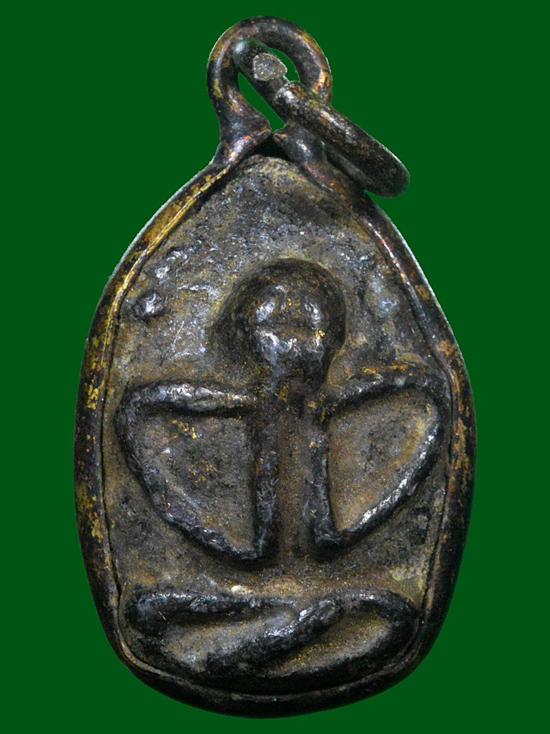 พระปิดตาเนื้อตะกั่วเก่าๆ ไม่ทราบพระเกจิ